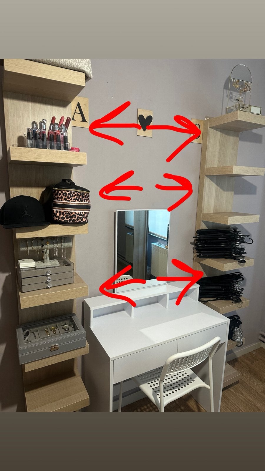 IKEA LACK wandrek 2x, Ophalen, Zo goed als nieuw
