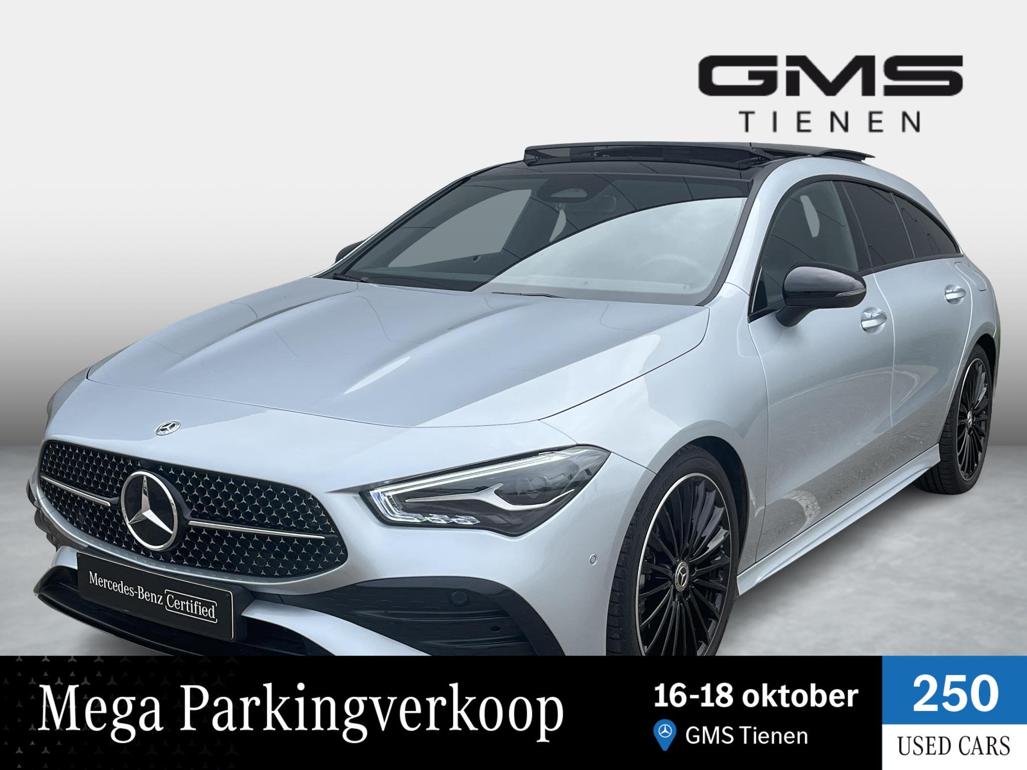 Mercedes-Benz CLA-klasse Shooting Brake 180 AMG Line, CLA, Stof, Gebruikt, 4 cilinders