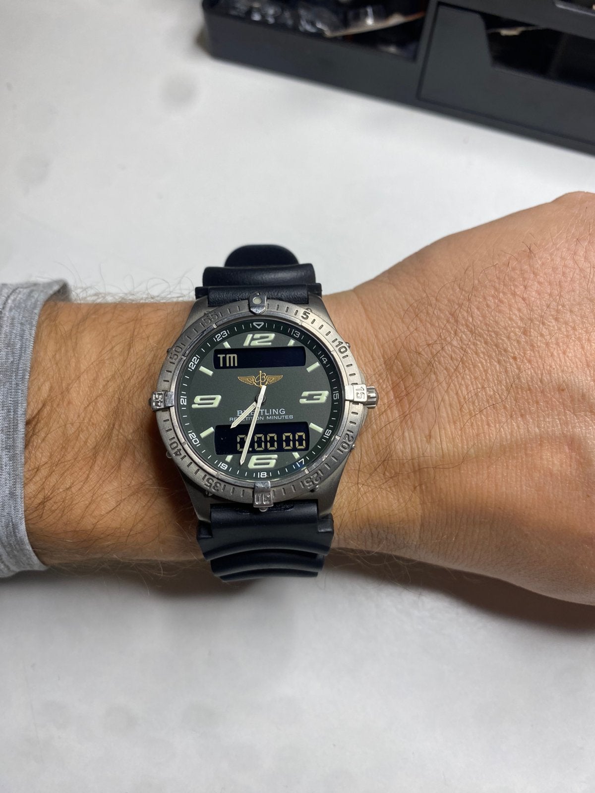 Breitling, Bijoux, Sacs & Beauté, Enlèvement, Comme neuf, Breitling