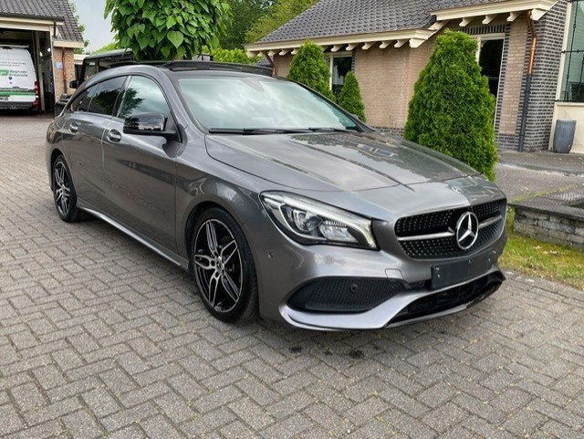 Mercedes-Benz CLA-Klasse Shooting Brake 180 AMG LINE PANO CA, Argent ou Gris, Mercedes-Benz, Break, Automatique
