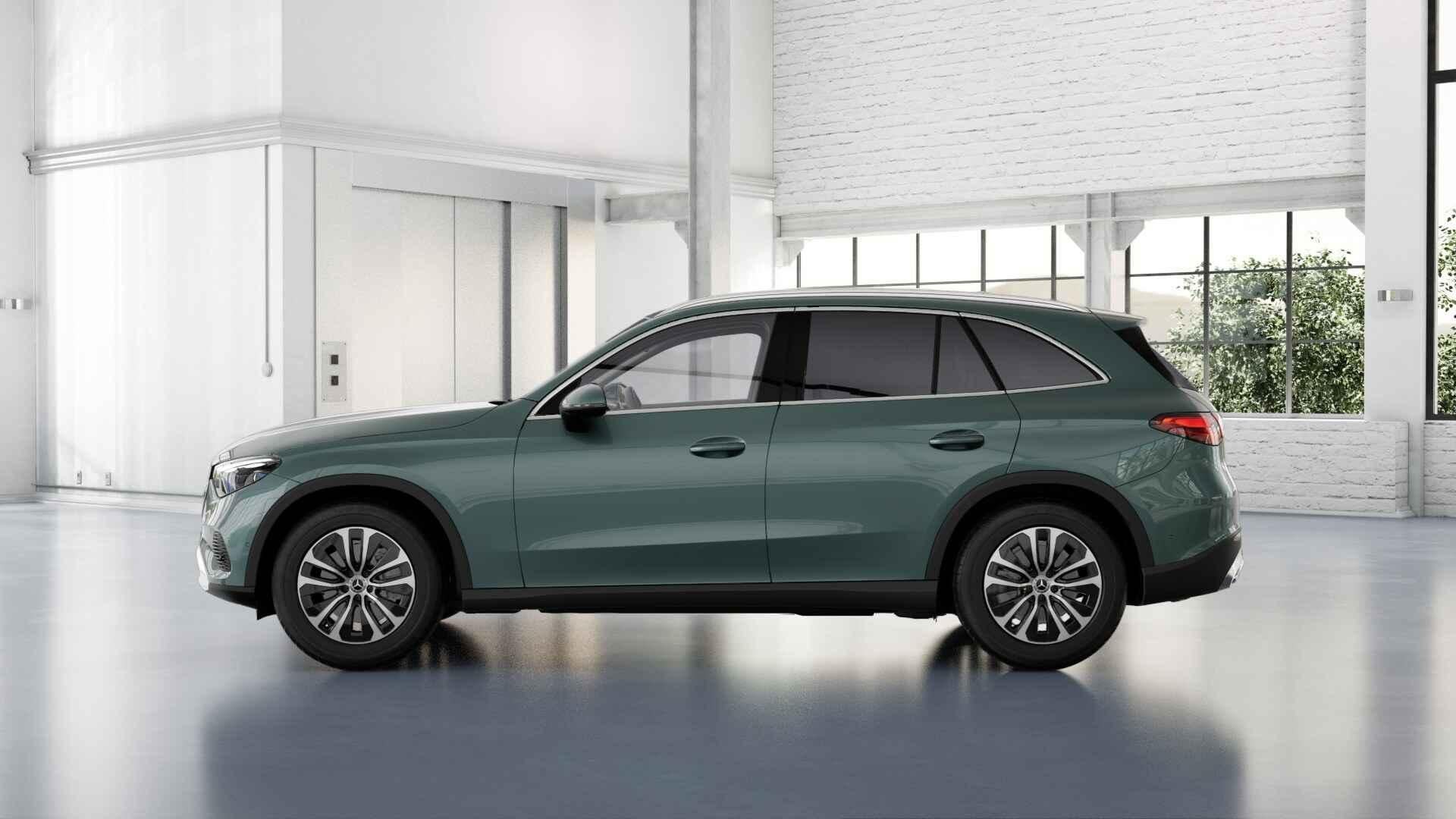 Mercedes-Benz GLC-klasse 200 4MATIC SUV Luxury Line | Panora, Auto's, Mercedes-Benz, Stof, Zwart, 4 cilinders, 5 zetels