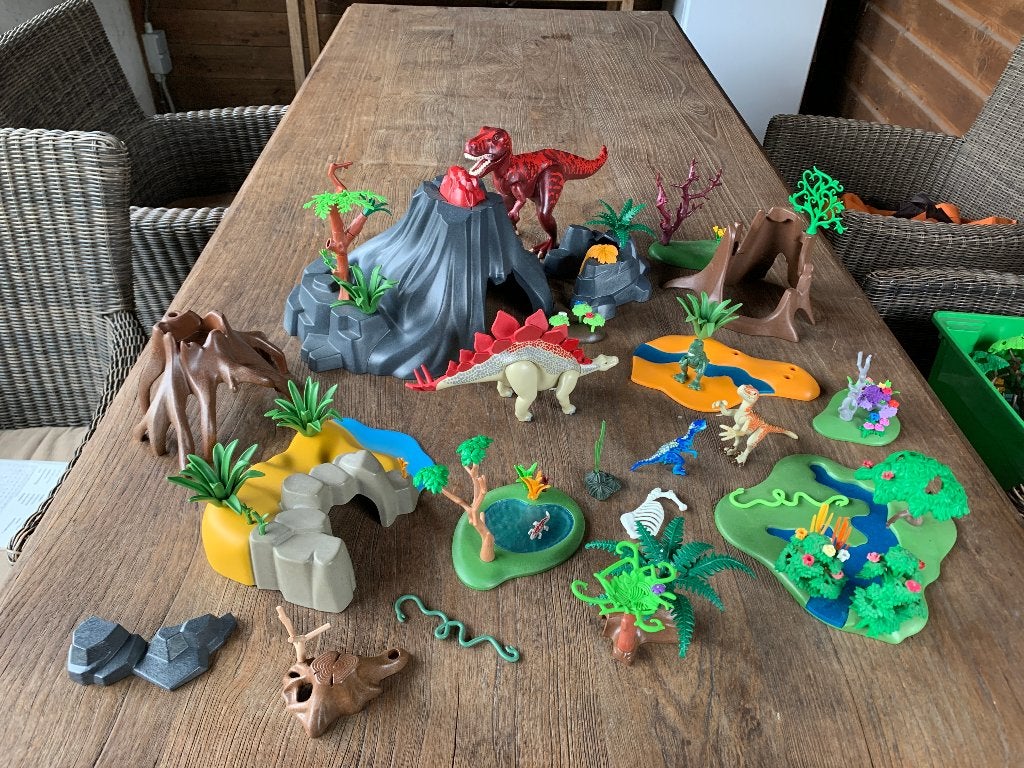 PLAYMOBIL: GROOT DINOSAURS EILAND, Kinderen en Baby's, Speelgoed | Playmobil, Ophalen of Verzenden, Zo goed als nieuw, Losse onderdelen