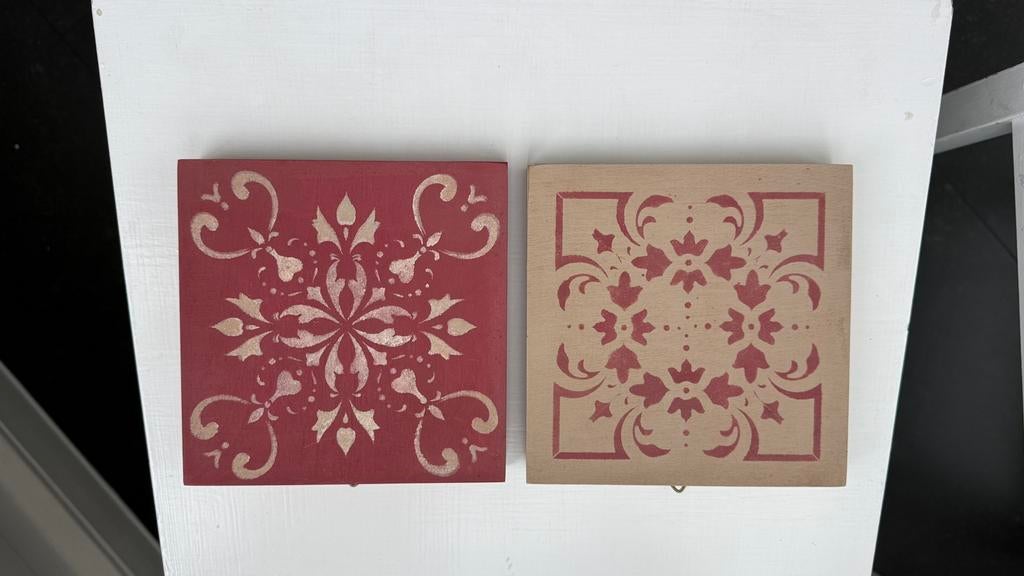 Petit tableau en bois decoratif, Enlèvement ou Envoi