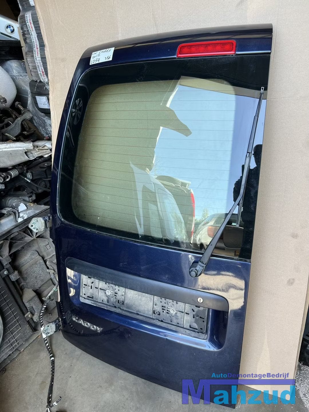 2012 VW CADDY 3 BLAUW LD5Q LINKS Achter deur portier, Arrière, Volkswagen, Volkswagen AG, Vw@volkswagen.de