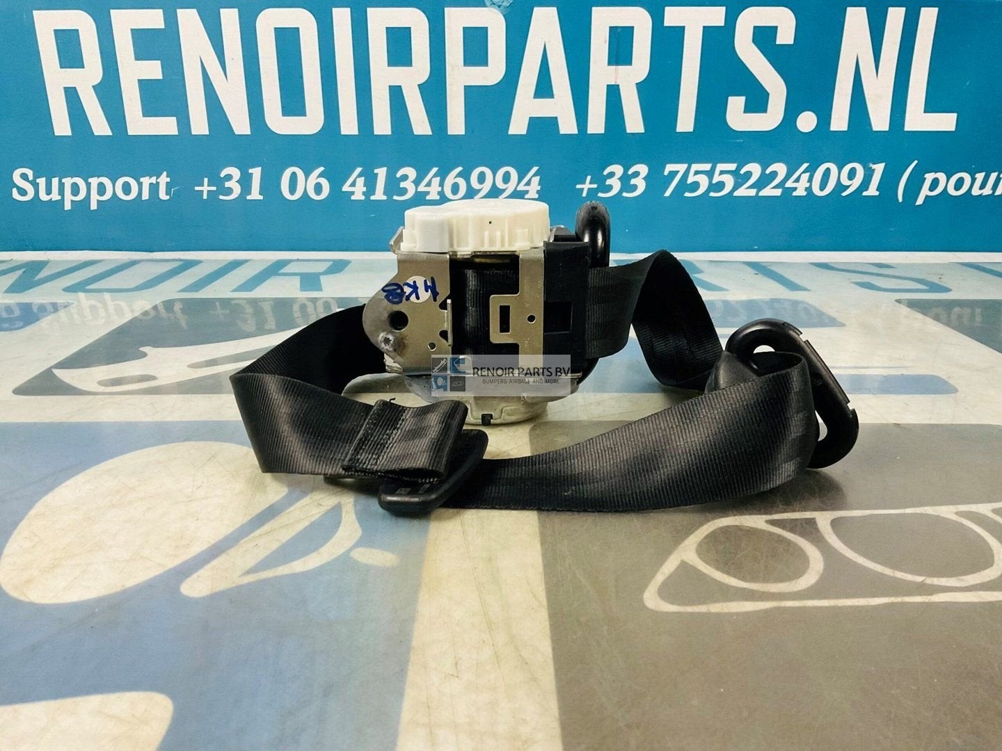Gordels Ford Fiesta MK8 Focus MK4 Rechts Gordelspanner Set 3, Gebruikt, -, -, 6 maanden garantie