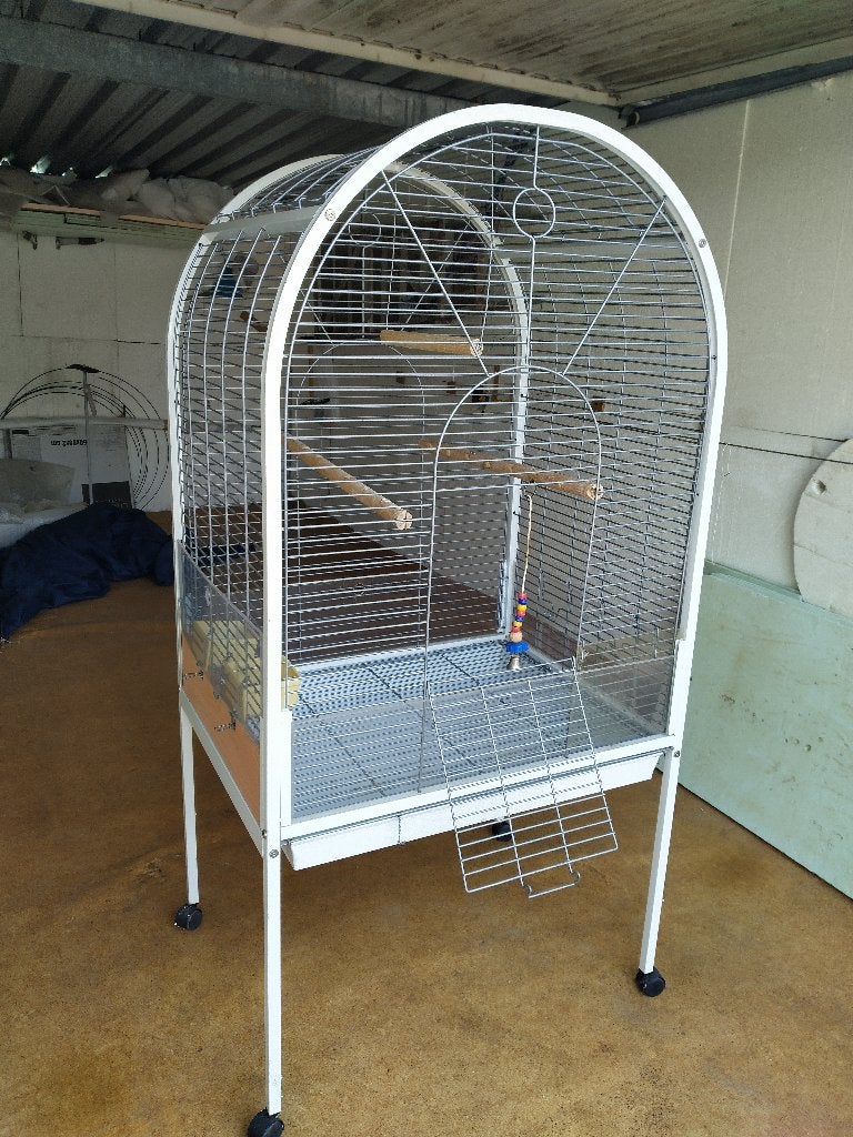 kooi, Ophalen, Zo goed als nieuw, Metaal, Vogelkooi