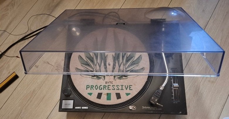 1 Technics SL-1210MK2 Turntable, Audio, Tv en Foto, Platenspelers, Ophalen, Gebruikt, Pitch-regelaar, Platenspeler