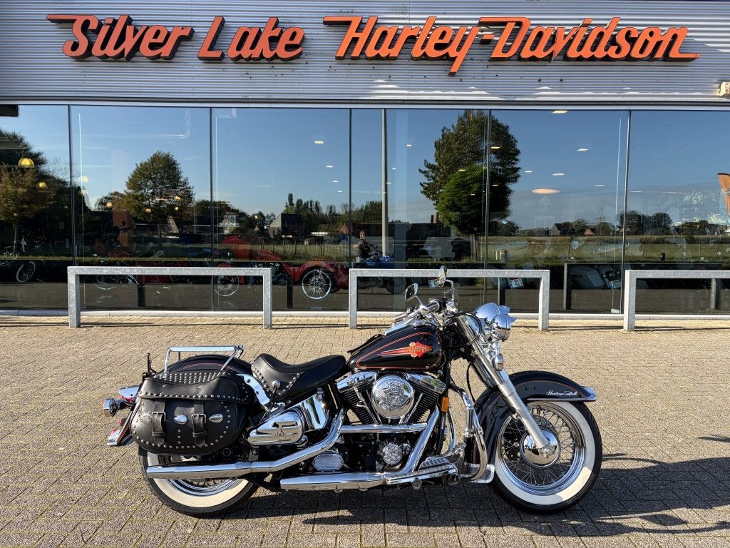 Harley-Davidson Softail Heritage Classic met 12 maanden waar, Motoren, 1340 cc, Gebruikt, Overig, Handgeschakeld