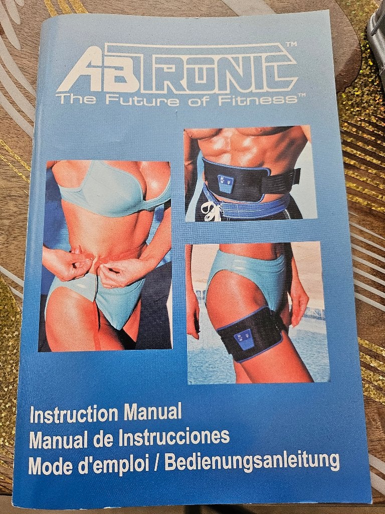 Ceinture electro-stimulation AB TRONIC, Sports & Fitness, Appareils de fitness, Utilisé, Autres types, Bras, Jambes, Abdominaux