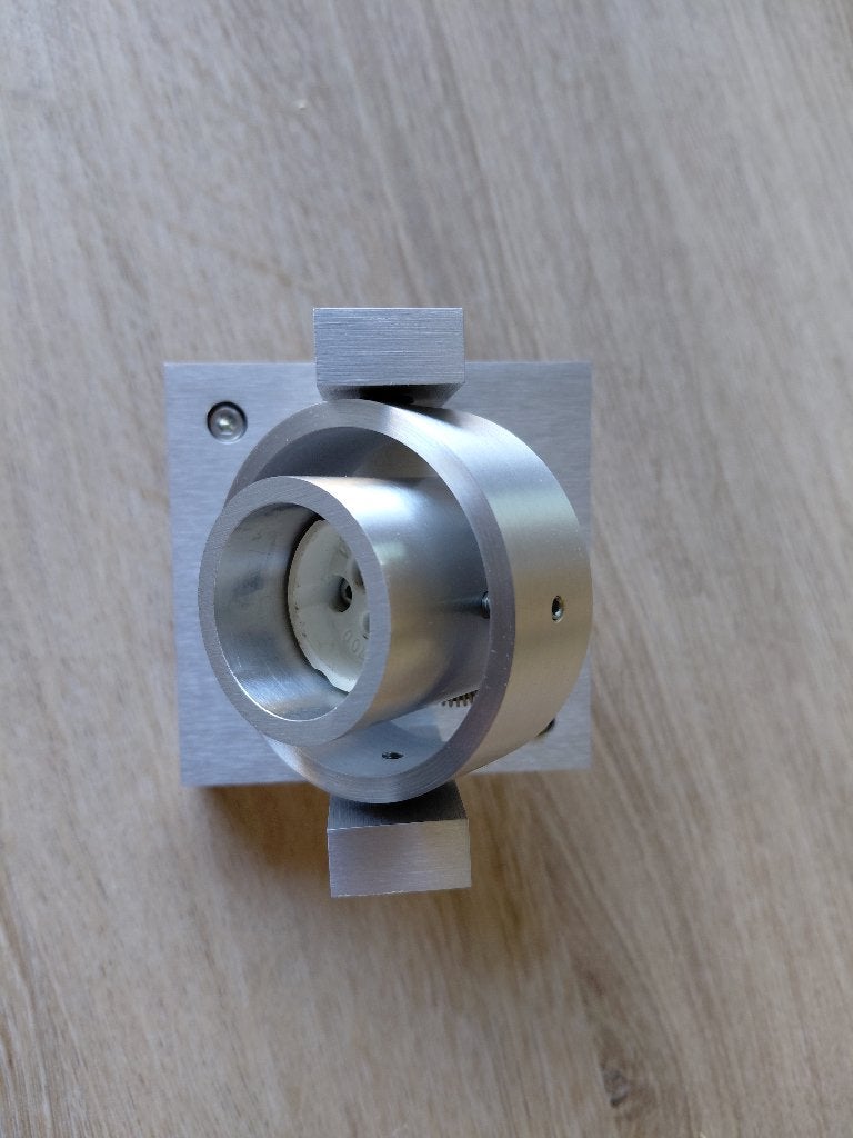 Spot verlichting 1 x GU10, Gebruikt, GU10, Geschikt voor plafondmontage, Ophalen of Verzenden