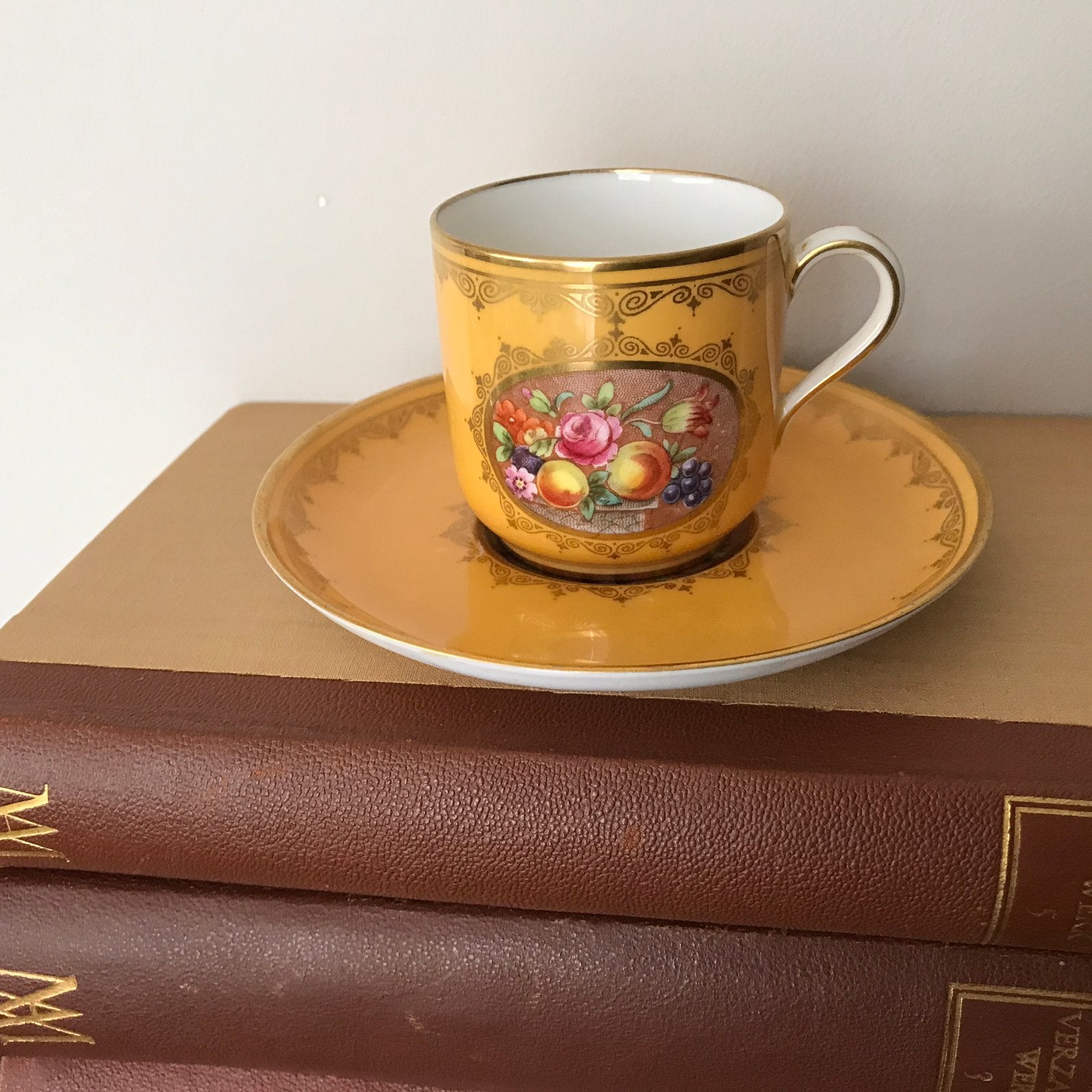 Porseleinen mokka setje , Spode, Antiek en Kunst, Ophalen of Verzenden