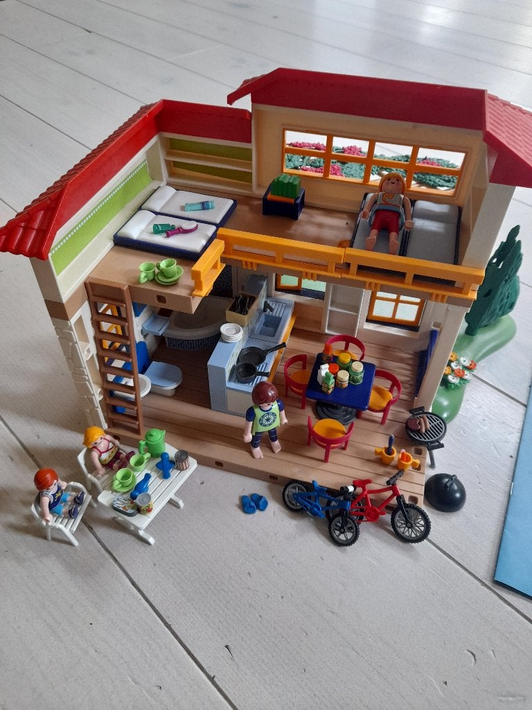 Playmobil - 4857 – vakantiehuis, Enlèvement ou Envoi, Bâtiment, Comme neuf, Kit complet