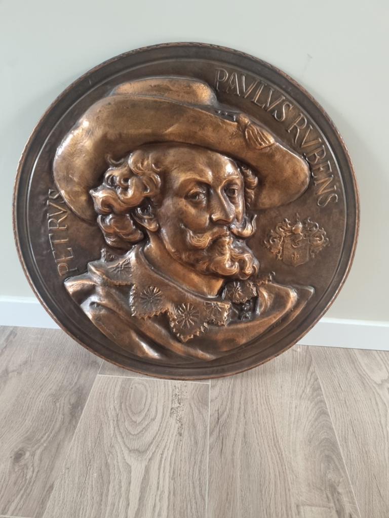 Wandplaat Rubens, Enlèvement