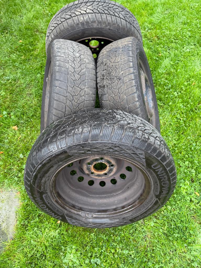 4 pneus hiver  195/55/15, 15 pouces, Pneus hiver, Véhicule de tourisme, Pneu(s)