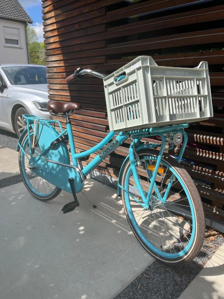 Popal meisjesfiets 24 inch -  zo goed als nieuw, Fietsen en Brommers, Ophalen, Terugtraprem, 24 inch, Versnellingen