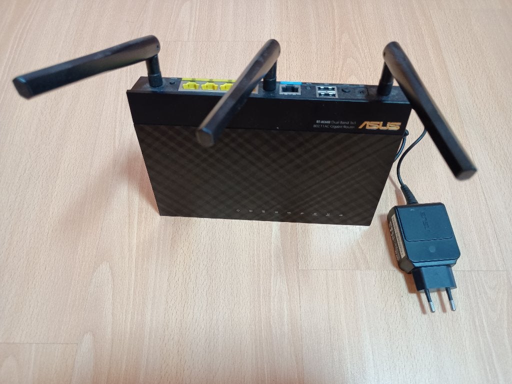 Asus wireless router, Computers en Software, Routers en Modems, Ophalen, Gebruikt, Router, ASUS