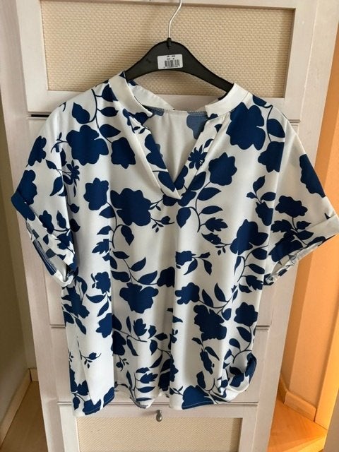 Blouse maat XL, Kleding | Dames, Ophalen of Verzenden, Zo goed als nieuw, Maat 46/48 (XL) of groter, Blauw