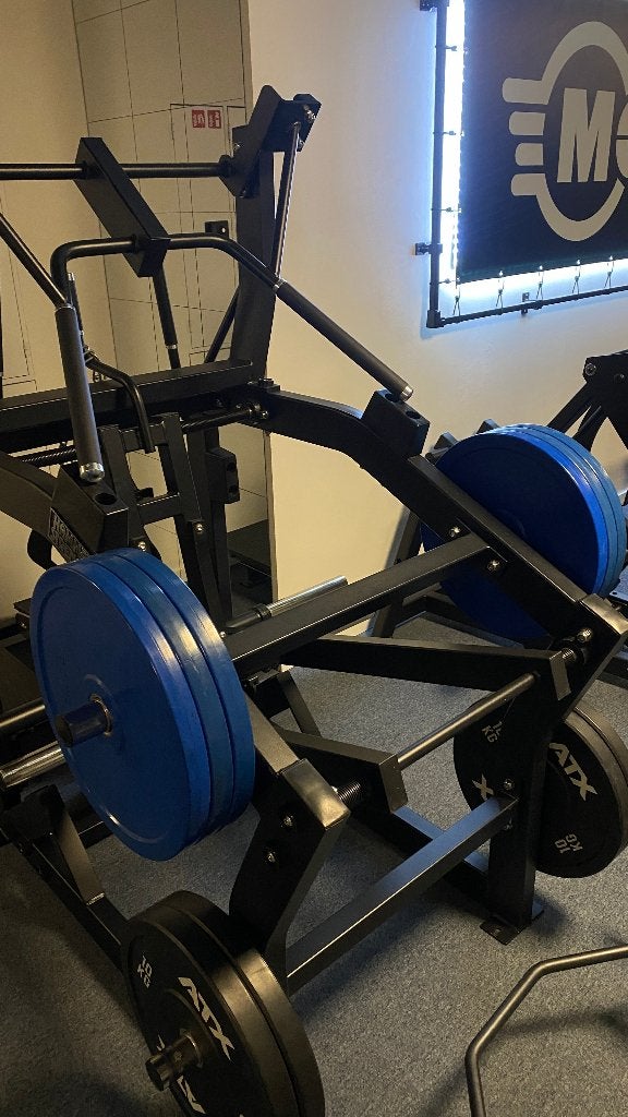 Hammer Strength Plate Loaded Belt Squat, Sports & Fitness, Enlèvement, Métal, Dos, Centrale électrique