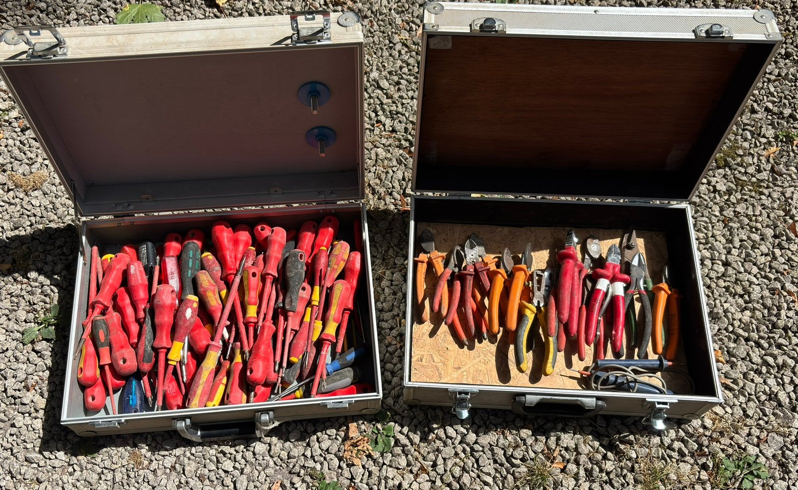 Groot lot schroevendraaiers en tangen, Doe-het-zelf en Bouw, Ophalen, Gebruikt, Schroevendraaier