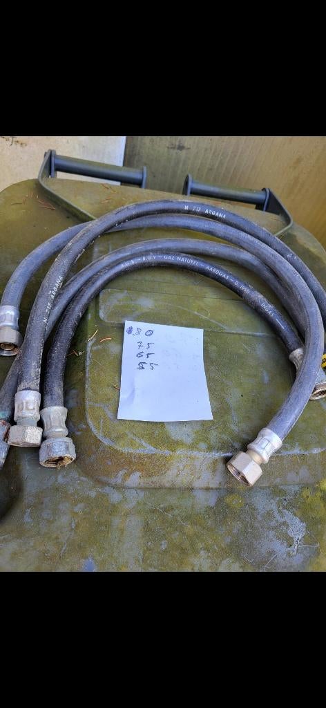 Verschillinde gas darm  water flex, Ophalen