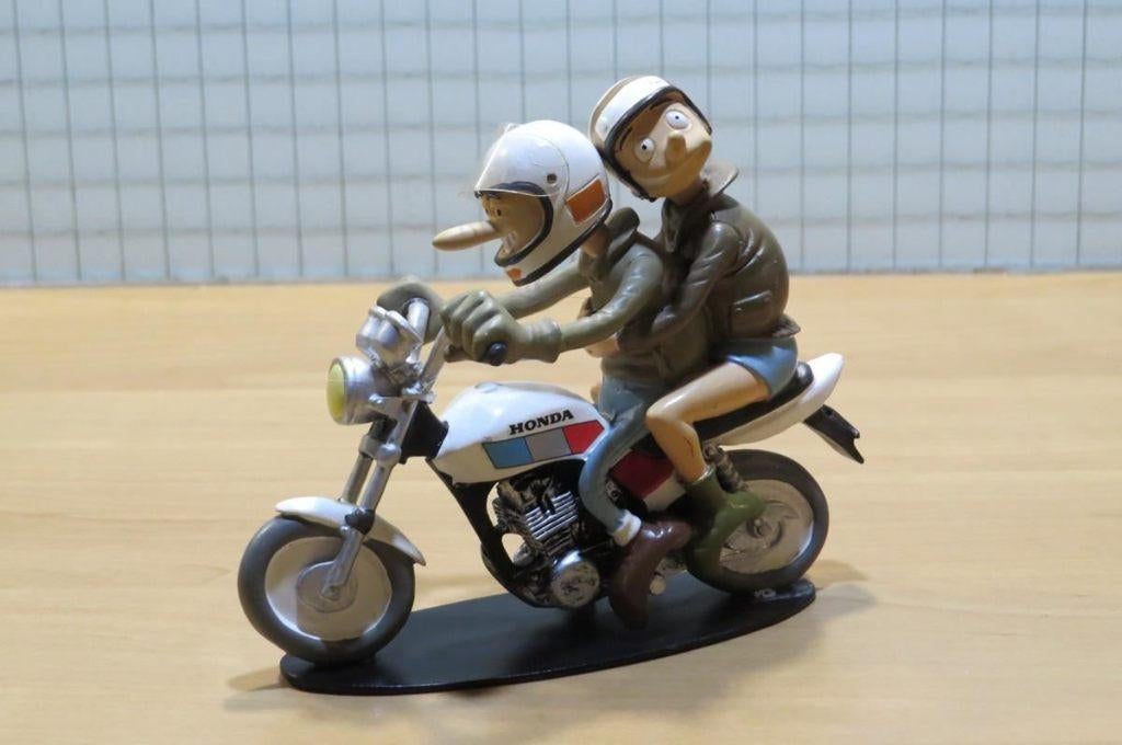 Joe Bar Ella froix & J.M. Traine Honda 125 CG 1:18 jb132 los, Enlèvement ou Envoi, Neuf