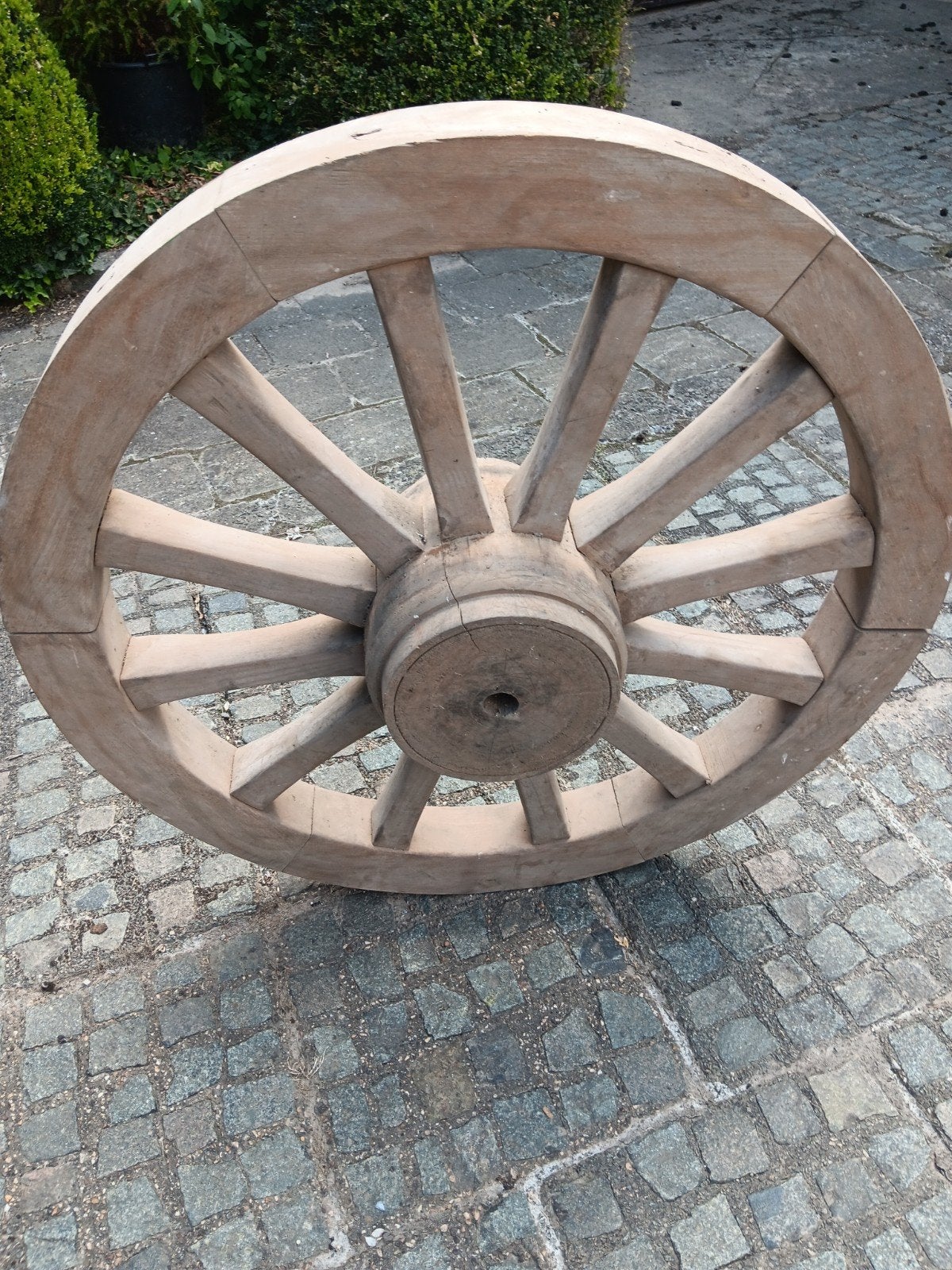 Houten wiel, Antiek en Kunst, Ophalen
