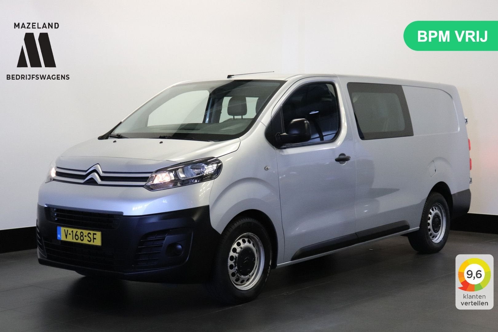 Citroën Jumpy 2.0 BlueHDI 120PK Dubbele Cabine EURO 6 - PDC, Auto's, 139 g/km, Citroën, Bedrijf, Te koop