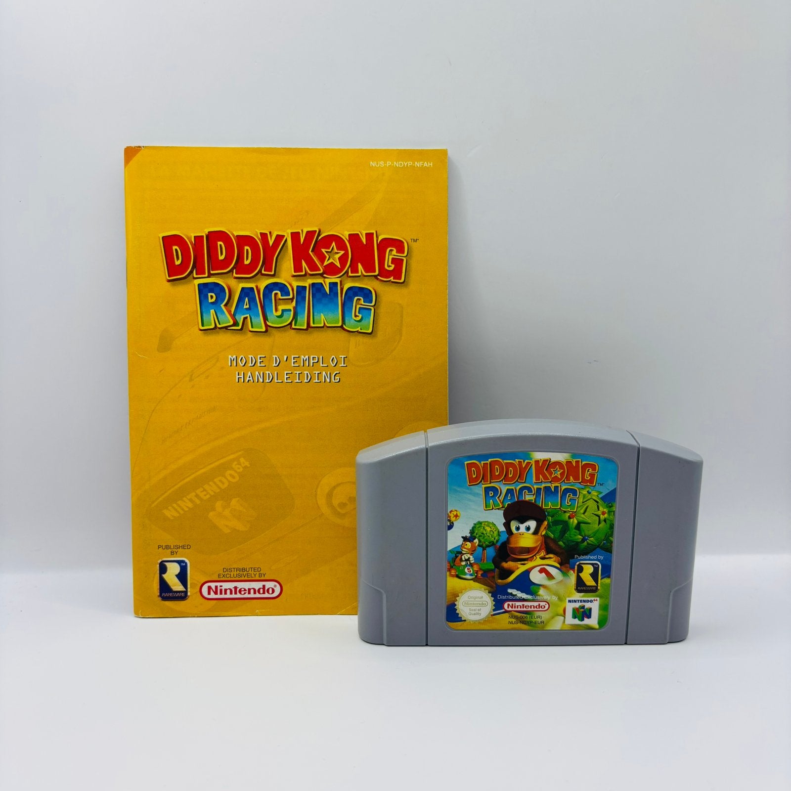 Diddy Kong Racing Nintendo 64, Ophalen of Verzenden, Zo goed als nieuw, Racen en Vliegen, Vanaf 3 jaar
