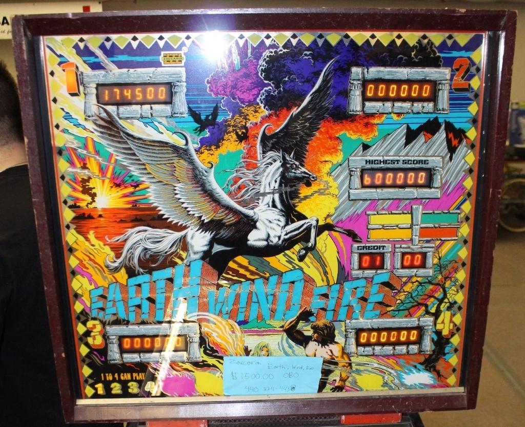 Pinball Earth, Wind and Fire, Collections, Machines | Flipper (jeu), Autres marques, Flipper (jeu), Utilisé, Enlèvement