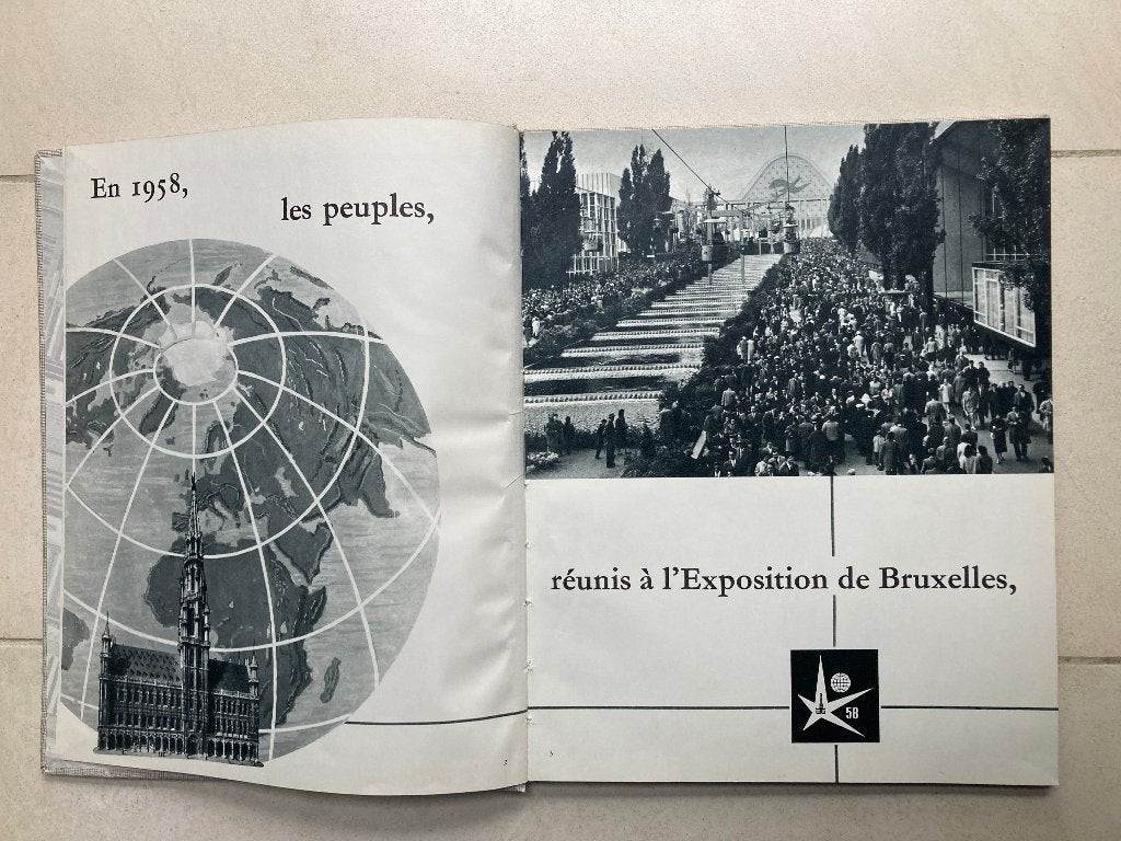 Mémorial officiel exposition universel de Bruxelles 1958, Enlèvement ou Envoi, 20e siècle ou après, Comme neuf