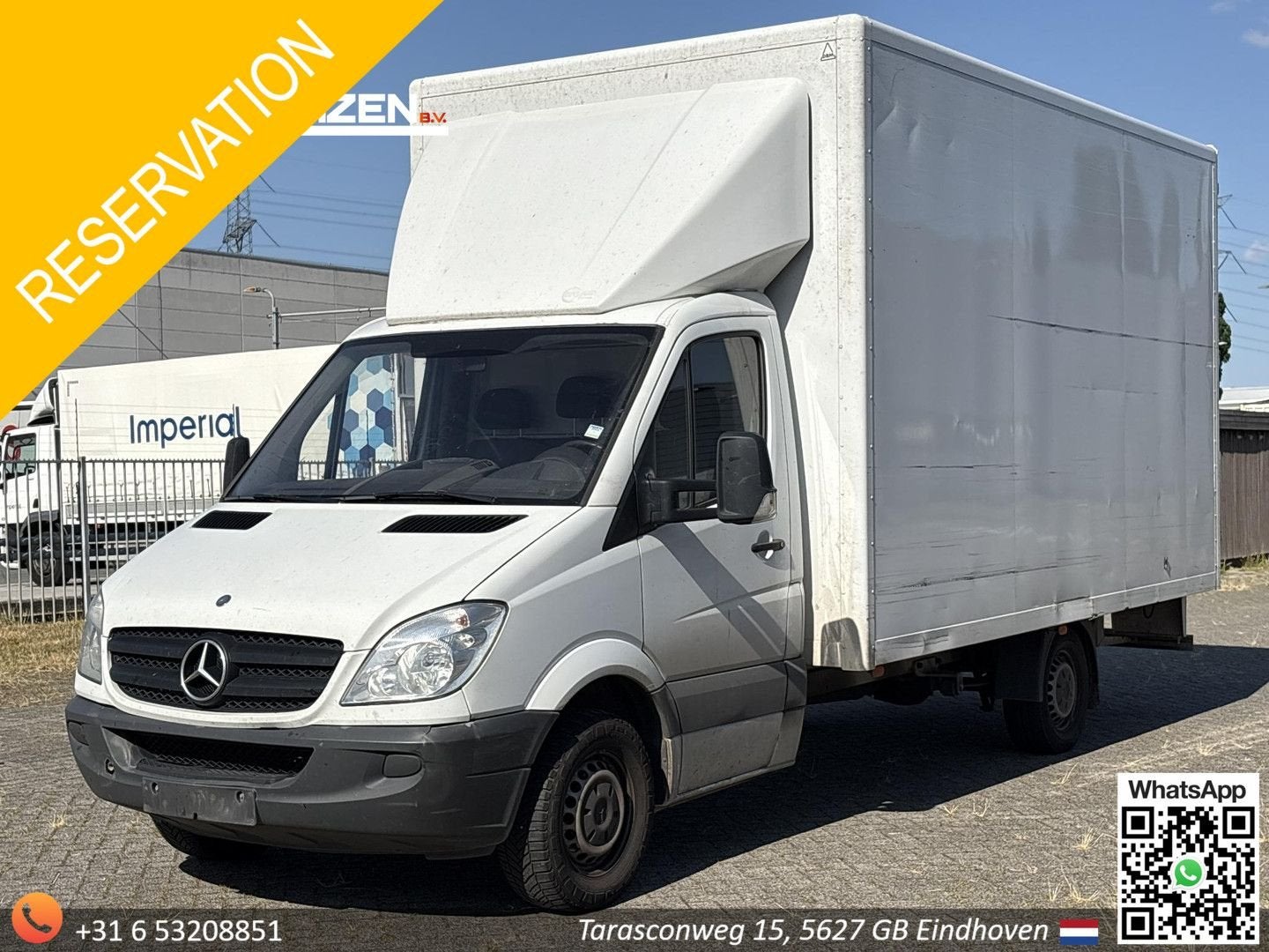 Mercedes-Benz Sprinter 313 2.2 CDI 432 EHD |  5.950,- NETTO!, Wit, Mercedes-Benz, Bedrijf, ABS