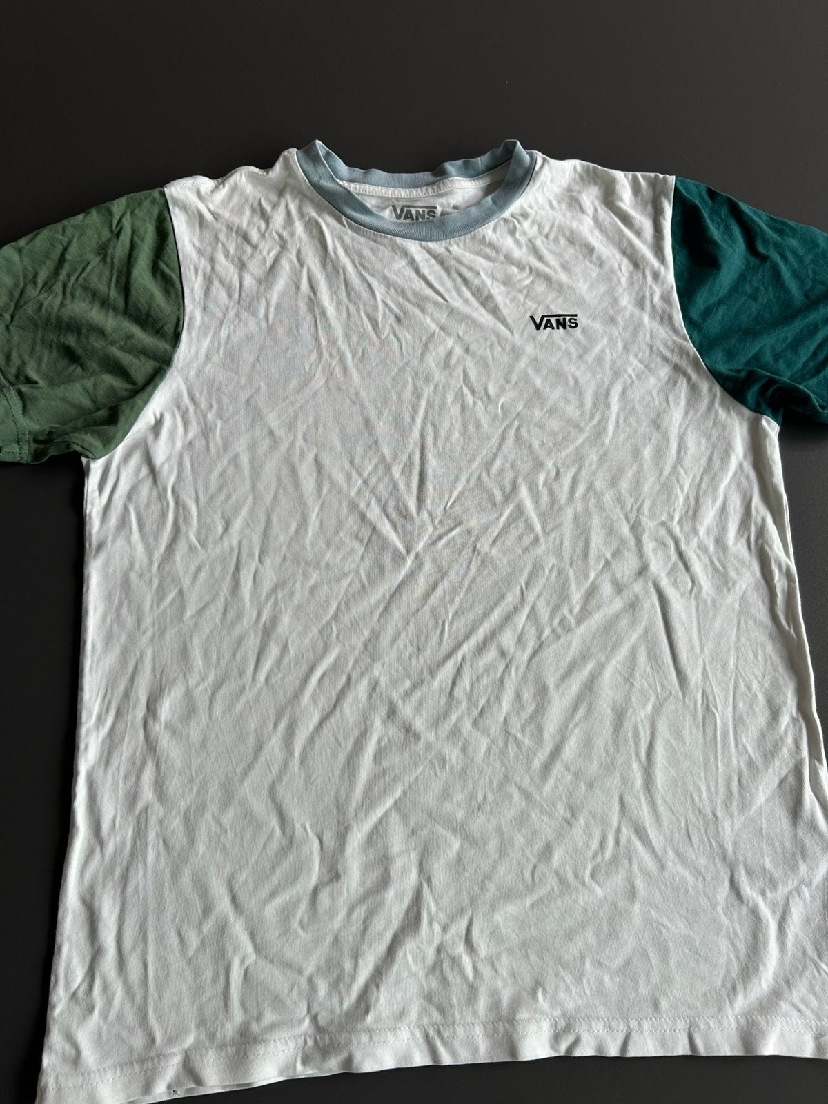 T-shirt Vans taille S, Enlèvement ou Envoi, Porté, Taille 46 (S) ou plus petite, Blanc