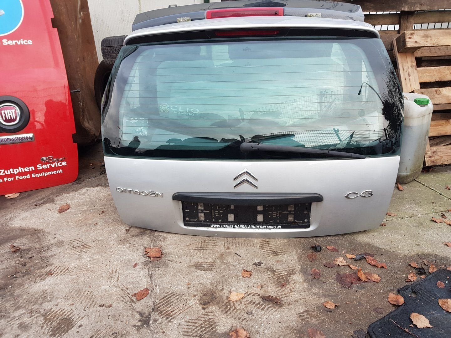 CITROËN C3 ACHTERKLEP BJ 2001 TOT 2007, Arrière, -, Haillon arrière, Utilisé