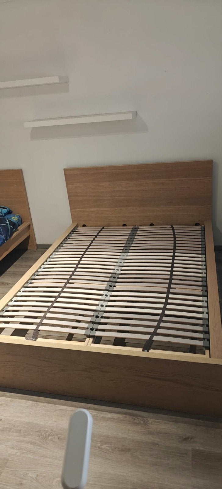 lit 2 personnes avec sommiers et matelas recent Ikea, Enlèvement