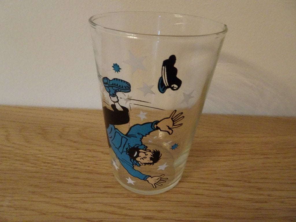 Verre Tintin - Capitaine Haddock - Hergé, Enlèvement ou Envoi, Tintin, Comme neuf, Ustensile