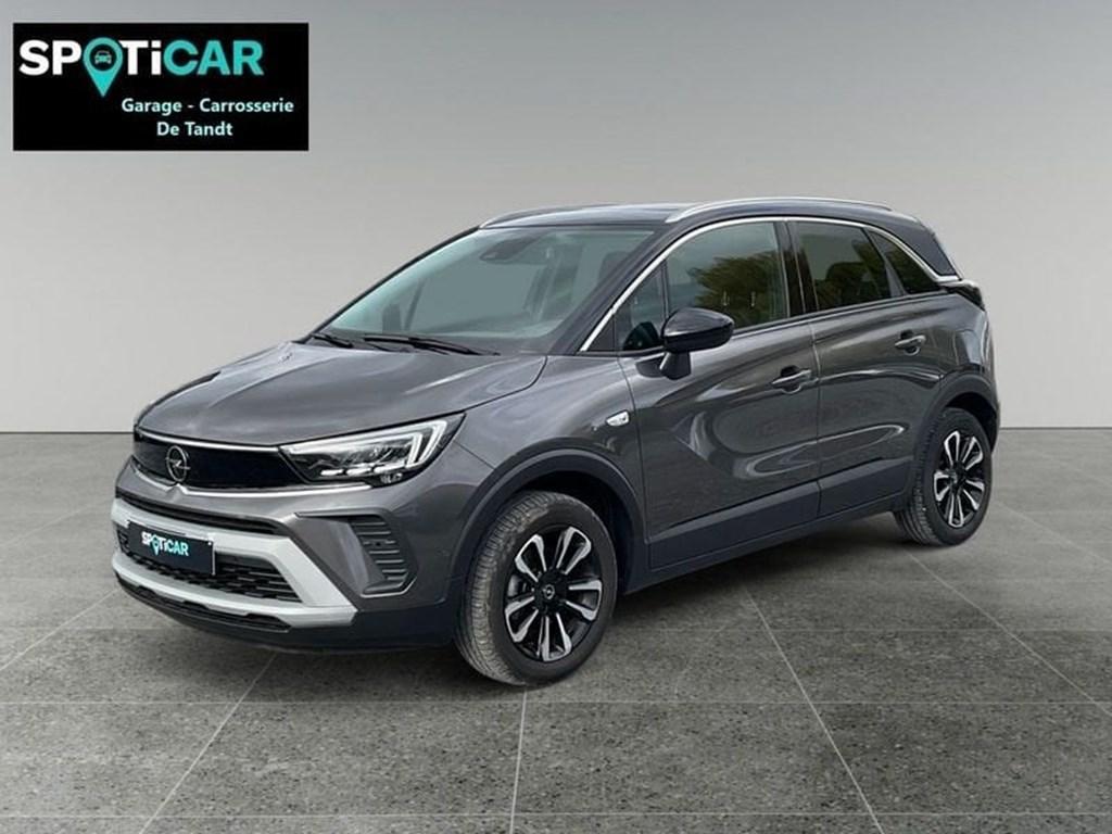 Opel Crossland Elegance 1.2 Benzine 110 Pk Pano dak,Gps !, Bedrijf, Zilver of Grijs, Stadsauto, ABS