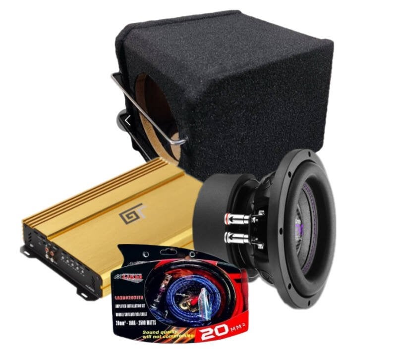Minipowerpack 8 - Bassface/GT AUDIO - 8 inch - 750 watt RMS, Informatique & Logiciels, Enceintes Pc