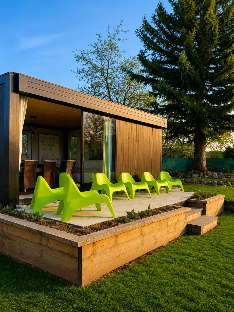 Lounge stoelen, Huis en Inrichting, Ophalen, Kunststof, Gebruikt, Overige kleuren