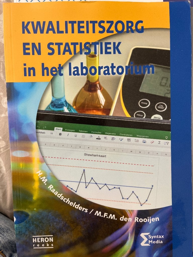 Kwaliteitszorg en statistiek, Boeken, Ophalen of Verzenden, Zo goed als nieuw, Hogeschool