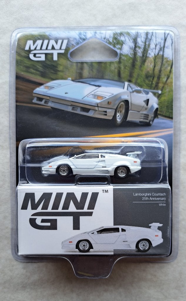 Lamborghini countach 25ème anniversaire (blister édition), Neuf, Enlèvement ou Envoi, Voiture, Mini gt