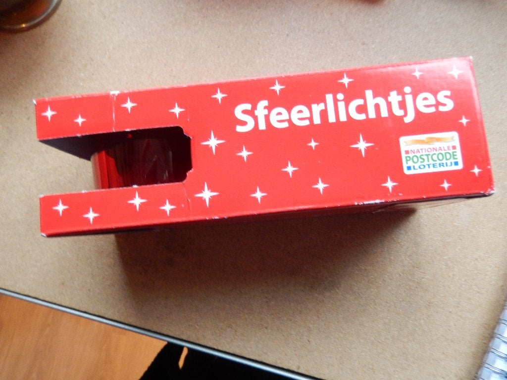 2 rode sfeerlichtjes (nieuw), Enlèvement ou Envoi, Neuf