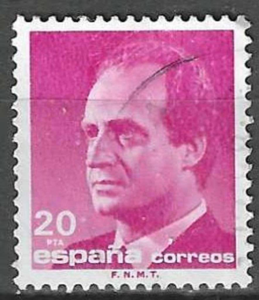 Espagne 1986 - Yvert 2496 - Juan Carlos I - 20 pages (ST), Envoi, Affranchi