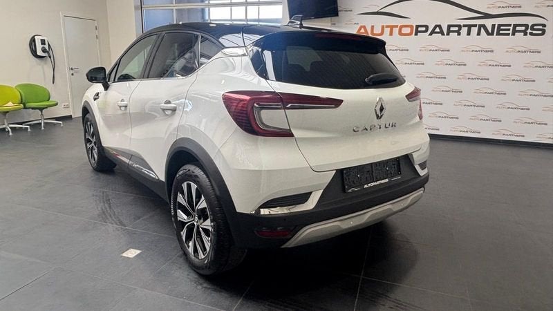 Renault Captur E-TECH E-Tech full hybrid Techno, Auto's, Parkeersensor, Gebruikt, 4 cilinders, Leder en Stof
