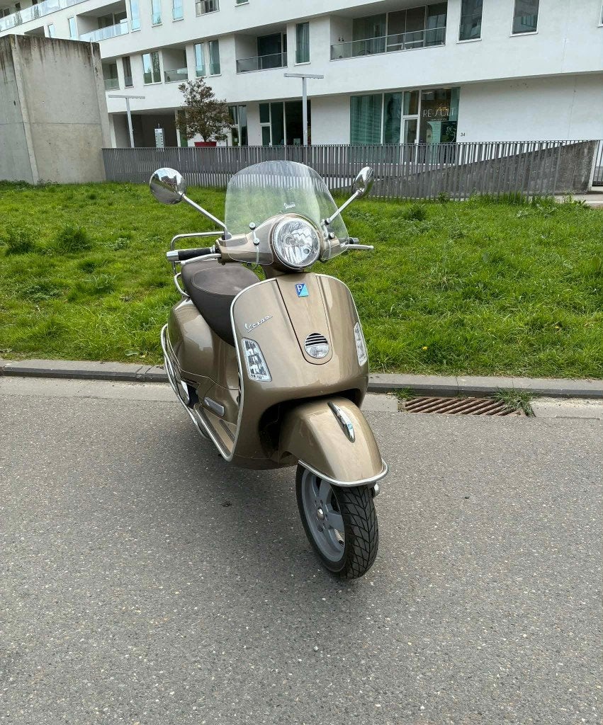 Vespa Piaggio GTS 300, Vélos & Vélomoteurs, Autres modèles, 278 cm³, Comme neuf, Enlèvement