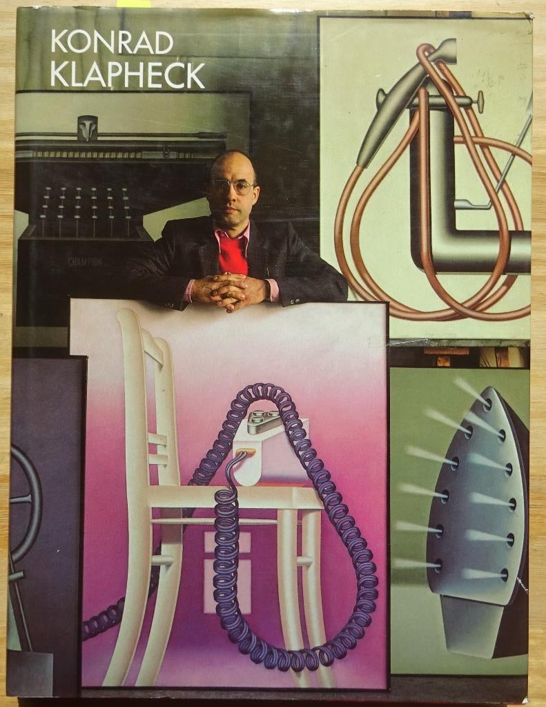 Konrad Klapheck, 1986 Hamburg, met originele tekening, Peinture et dessin, Enlèvement ou Envoi, Comme neuf, Werner Hofmann