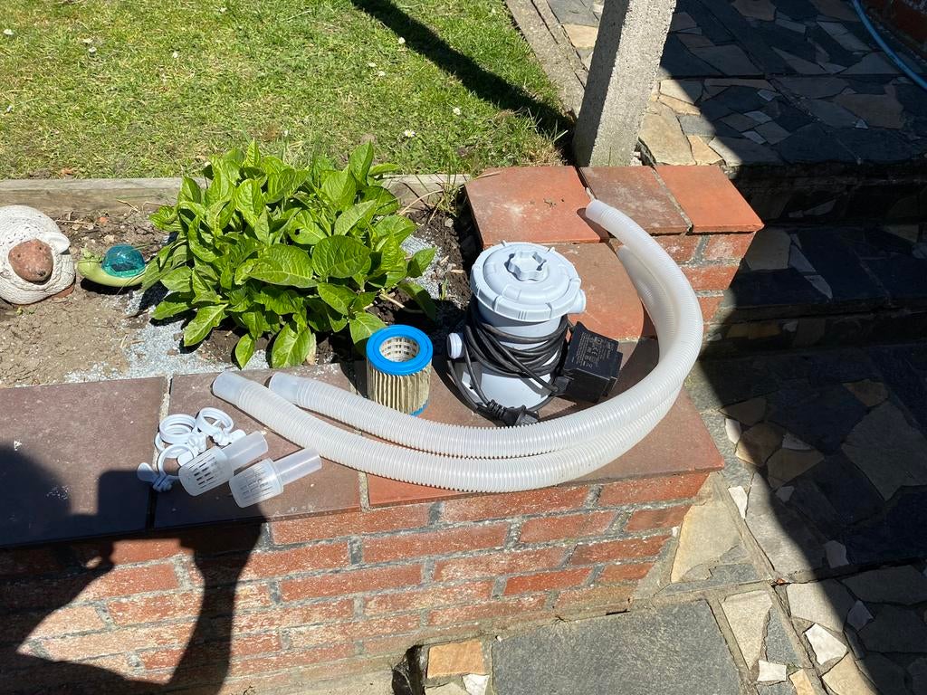 Zwembadpompfilter, Tuin en Terras, Zwembad-toebehoren, Zo goed als nieuw, Filter, Ophalen