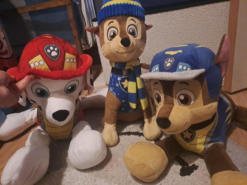 Paw patrol set, Ophalen, Zo goed als nieuw, Beer
