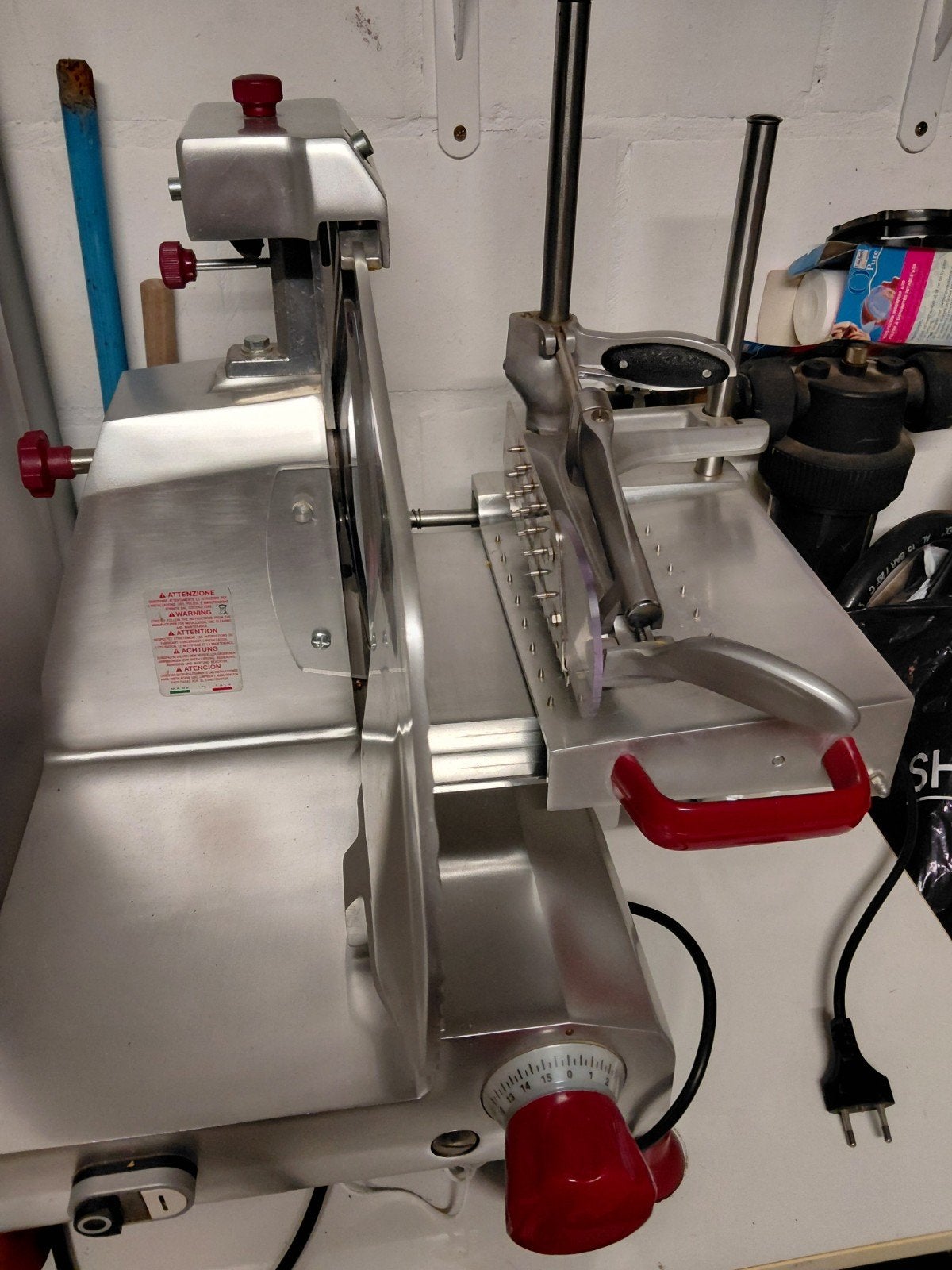 vleessnijmachine, Zakelijke goederen, Ophalen of Verzenden, Gebruikt, Bakkerij en Slagerij