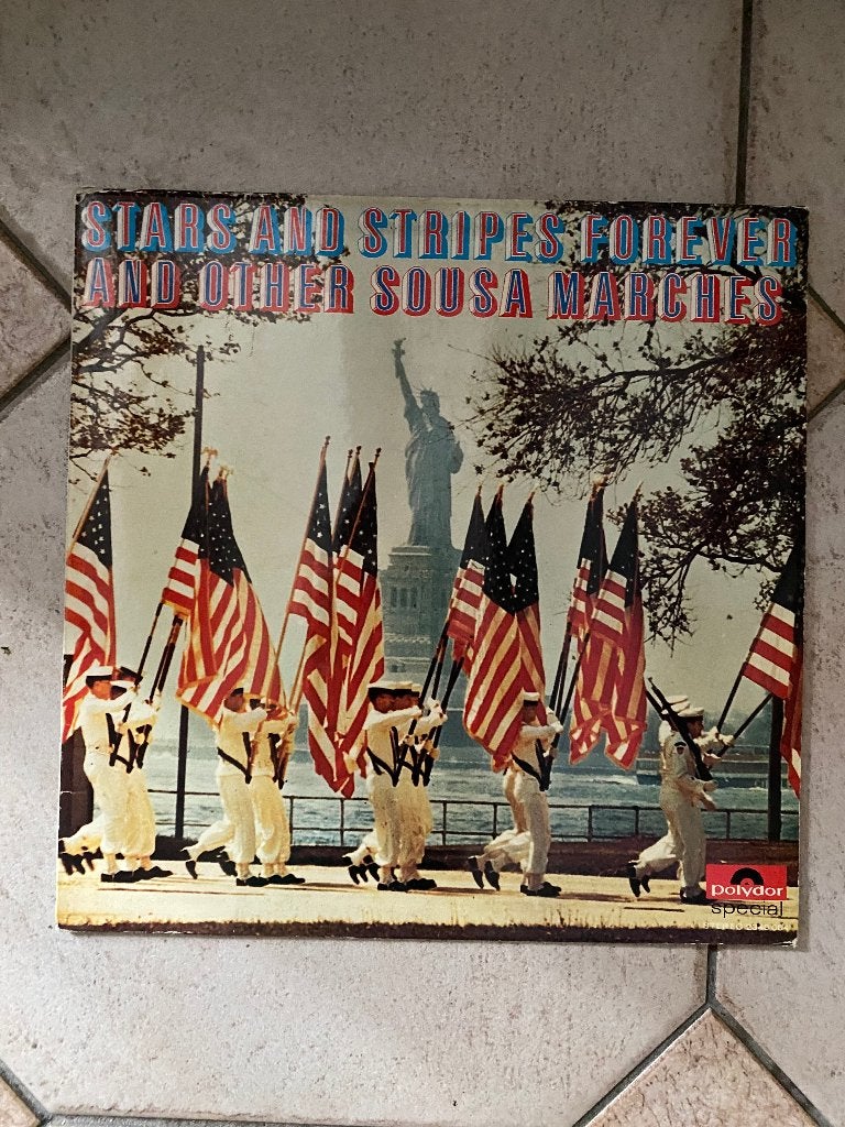 lp  stars and stripes forever and other sous marches, CD & DVD, Vinyles | Rock, Enlèvement ou Envoi, Utilisé, Autres genres, LP