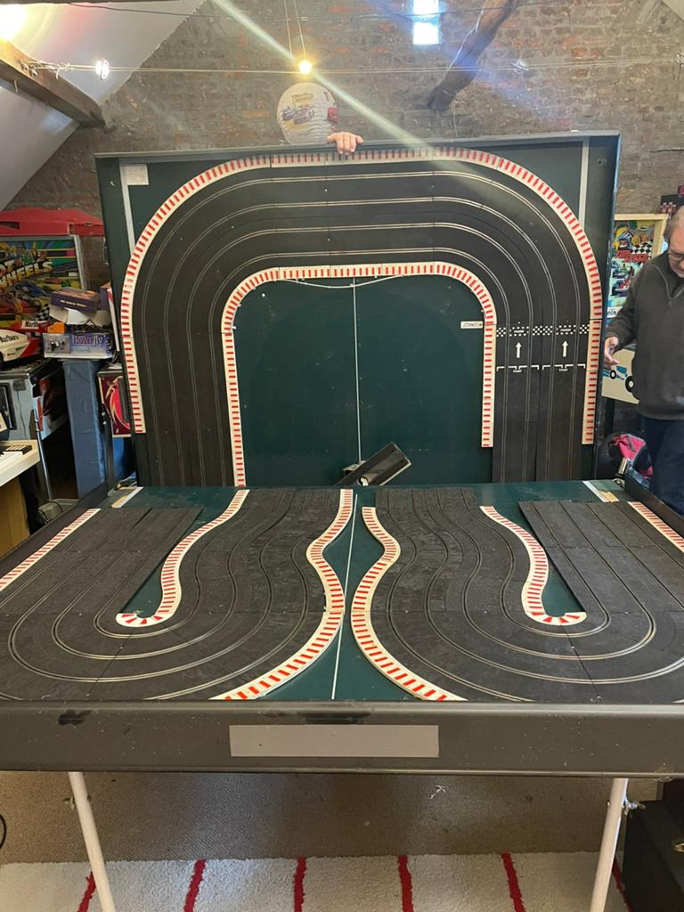 Scalextric circuit table, Ophalen, Gebruikt